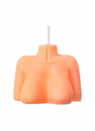 Оранжевая сувенирная свеча «Женский силуэт» - Pecado - купить с доставкой в Черкесске