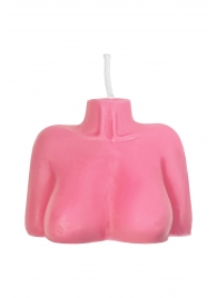 Розовая сувенирная свеча «Женский силуэт» - Pecado - купить с доставкой в Черкесске