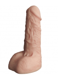 Телесный фаллоудлинитель с мошонкой Cock Next - 17 см. - LOVETOY (А-Полимер) - в Черкесске купить с доставкой