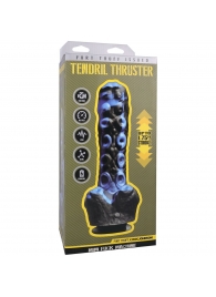 Черно-синяя мини-машина на присоске Tendril Thruster - 21,6 см. - Doc Johnson - купить с доставкой в Черкесске