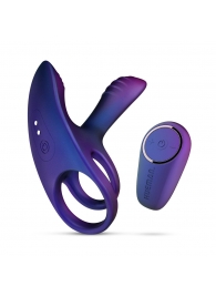 Фиолетовое эрекционное виброкольцо с клиторальной подушечкой Infinity Ignite - ONE DC B.V. - в Черкесске купить с доставкой