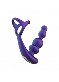 Фиолетовое эрекционное виброкольцо с анальной ёлочкой Stellar Force - ONE DC B.V. - в Черкесске купить с доставкой