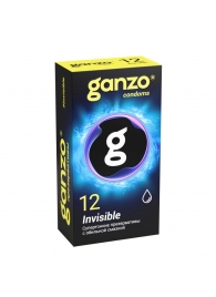 Супертонкие презервативы Ganzo Invisible - 12 шт. - Ganzo - купить с доставкой в Черкесске