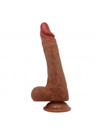 Реалистичный вибратор с ротацией Calisto - 25 см. - Baile