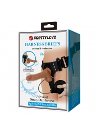 Женский страпон с вибрацией и эффектом эякуляции Oher - Baile - купить с доставкой в Черкесске