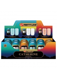 Набор из 18 мастурбаторов Catherine Masha - Baile - в Черкесске купить с доставкой