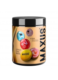 Точечные презервативы MAXUS 2000 Amazing Dots с железным кейсом - 12 шт. - Maxus - купить с доставкой в Черкесске