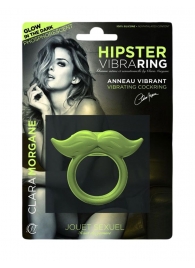 Люминесцентное эрекционное виброкольцо Hipster - Clara Morgane - в Черкесске купить с доставкой