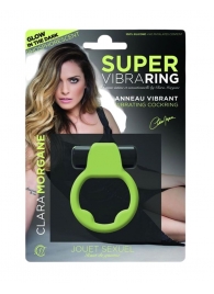 Люминесцентное эрекционное виброкольцо Super - Clara Morgane - в Черкесске купить с доставкой
