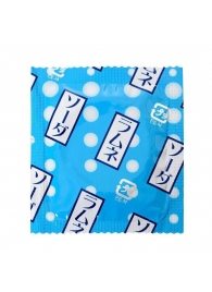 Презерватив Sagami Studded Lemonade с ароматом лимонада - 1 шт. - Sagami - купить с доставкой в Черкесске