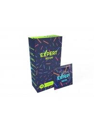 Светящиеся в темноте презервативы Expert Neon - 15 шт. - Expert - купить с доставкой в Черкесске