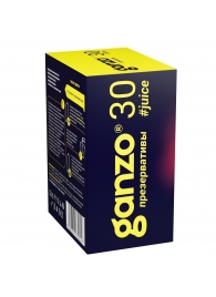 Ароматизированные презервативы Ganzo Juice - 30 шт. - Ganzo - купить с доставкой в Черкесске