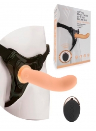 Женский вибрострапон со съемной насадкой и пультом ДУ - Erokay - купить с доставкой в Черкесске