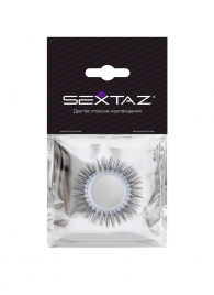 Круглое эрекционное кольцо с «ресничками» - Sextaz - в Черкесске купить с доставкой