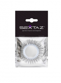 Круглое эрекционное кольцо с длинными «ресничками» - Sextaz - в Черкесске купить с доставкой