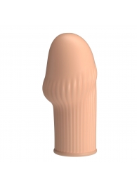 Телесная насадка на пенис Huel - 9 см. - Baile - в Черкесске купить с доставкой