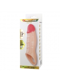 Телесная удлиняющая насадка на пенис Darnel - Baile - в Черкесске купить с доставкой