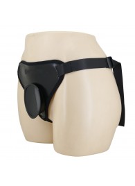 Черные трусики харнесс с платформой Caludio I - Baile - купить с доставкой в Черкесске