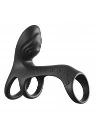 Черная насадка на пенис Ultimate Couples Cage Pro - Pipedream - в Черкесске купить с доставкой