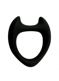 Черное эрекционное кольцо с рожками Wooomy Toro M - Adrien Lastic - в Черкесске купить с доставкой