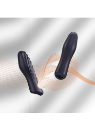 Сливовая силиконовая насадка на пенис с подхватом Manwan Ryzer - Manwan - в Черкесске купить с доставкой