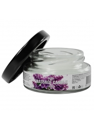 Массажная свеча «Сирень» - 50 мл. - SGAN - купить с доставкой в Черкесске