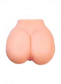 Реалистичный мастурбатор в форме попки с 2 любовными входами - No Name - в Черкесске купить с доставкой