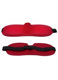 Красная глухая маска на резинке - Sitabella - купить с доставкой в Черкесске