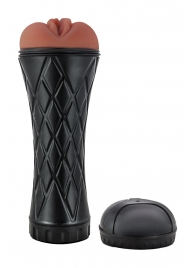 Коричневый мастурбатор-вагина Marly - Dream Toys - в Черкесске купить с доставкой