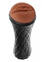 Коричневый мастурбатор-вагина Marly - Dream Toys - в Черкесске купить с доставкой