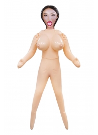 Телесная надувная секс-кукла с пышным бюстом - NMC - в Черкесске купить с доставкой