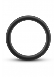 Черное эрекционное кольцо Silicone Go Pro Cock Ring - Blush Novelties - в Черкесске купить с доставкой