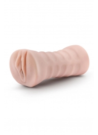 Телесный мастурбатор-вагина Ayumi с вибрацией - Blush Novelties - в Черкесске купить с доставкой