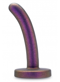 Фиолетовая насадка с гладкой поверхностью Surrender 4.75 Inch Beginner Pegging Dildo - 12 см. - Blush Novelties - купить с доставкой в Черкесске