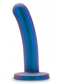 Синяя насадка с гладкой поверхностью Surrender 5.75 Inch Intermediate Pegging Dildo - 14,6 см. - Blush Novelties - купить с доставкой в Черкесске