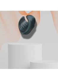 Серый сквозной мастурбатор с вибрацией Manwan Starter - Manwan - в Черкесске купить с доставкой