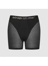 Трусики-шорты для фиксации насадок Strap-on-me Harness Lingerie Halo - size XS - Strap-on-me - купить с доставкой в Черкесске