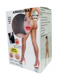 Надувная секс-кукла Angelina 3D - Boys of Toys - в Черкесске купить с доставкой