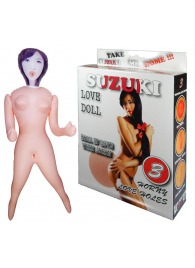 Надувная секс-кукла Suzuki - Boys of Toys - в Черкесске купить с доставкой