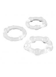 Набор из 3 эрекционных прозрачных колец - Boys of Toys - в Черкесске купить с доставкой