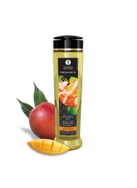 Массажное масло для тела Luscious Mango с ароматом манго - 240 мл. - Shunga - купить с доставкой в Черкесске