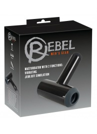 Черный мастурбатор с удобной ручкой Masturbator with 2 Functions - Orion - в Черкесске купить с доставкой