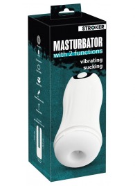 Белый мастурбатор Masturbator with 2 functions - Orion - в Черкесске купить с доставкой