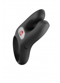 Черное эрекционное виброкольцо Nos - Fun Factory - в Черкесске купить с доставкой