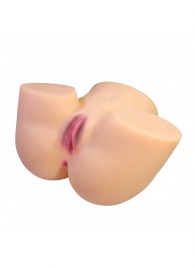 Телесный мастурбатор Liora с 2 любовными тоннелями - Baile - в Черкесске купить с доставкой