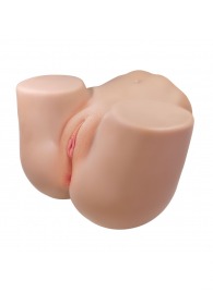 Телесный мастурбатор Julia с 2 любовными тоннелями - Baile - в Черкесске купить с доставкой