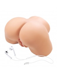 Телесный мастурбатор Olivia с 2 любовными отверстиями - Baile - в Черкесске купить с доставкой