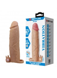 Телесная насадка на пенис Xerxes - 22 см. - Baile - в Черкесске купить с доставкой