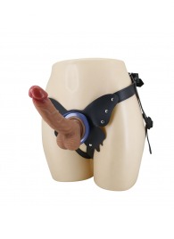 Поясной страпон Wells: трусики в форме бабочки и фаллоимитатор-насадка - Baile - купить с доставкой в Черкесске