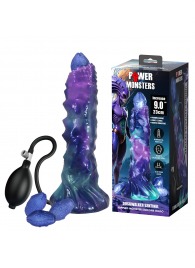 Фиолетовый яйцеродящий фаллоимитатор Duskwalker Sentinal на присоске - 22,4 см. - Baile - купить с доставкой в Черкесске